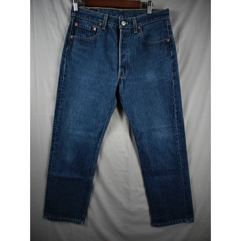 Levi's 501xx Jeans Mens 34x31 fit 31x28 Vintage Y2k USA blue denim ヴィンテージ リーバイス